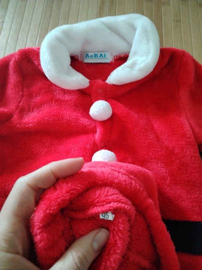Pyjama sur pyjama père-noël 3ans - photo numéro 2