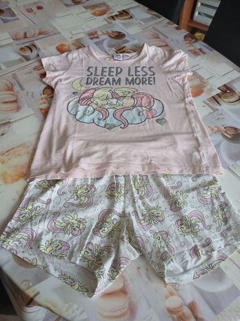 Pyjama fille "My little pony" 10/12 ans.
