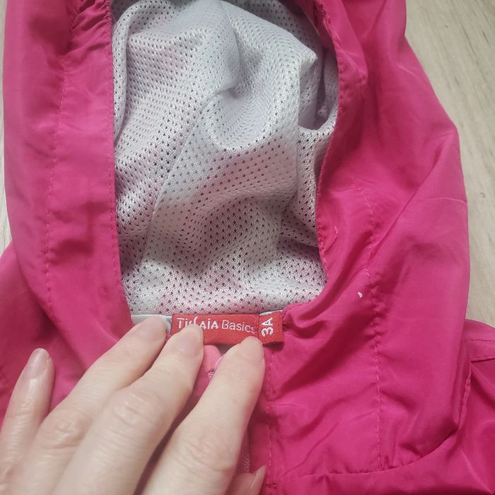Veste coupe-vent rose 3 ans - photo numéro 2