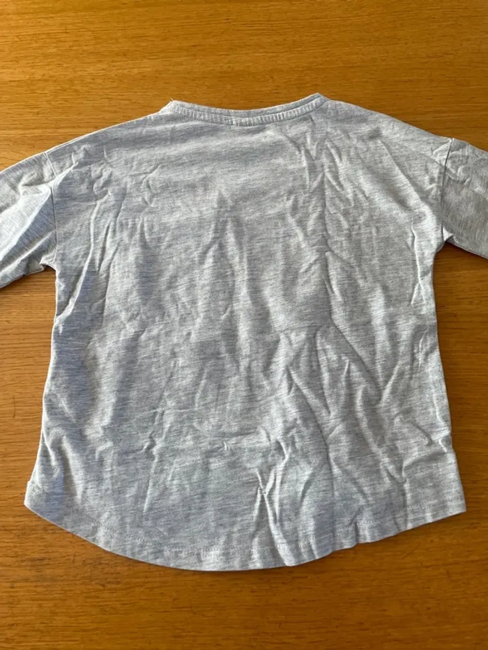 T shirt manches longues Zara 7 ans fille - photo numéro 3