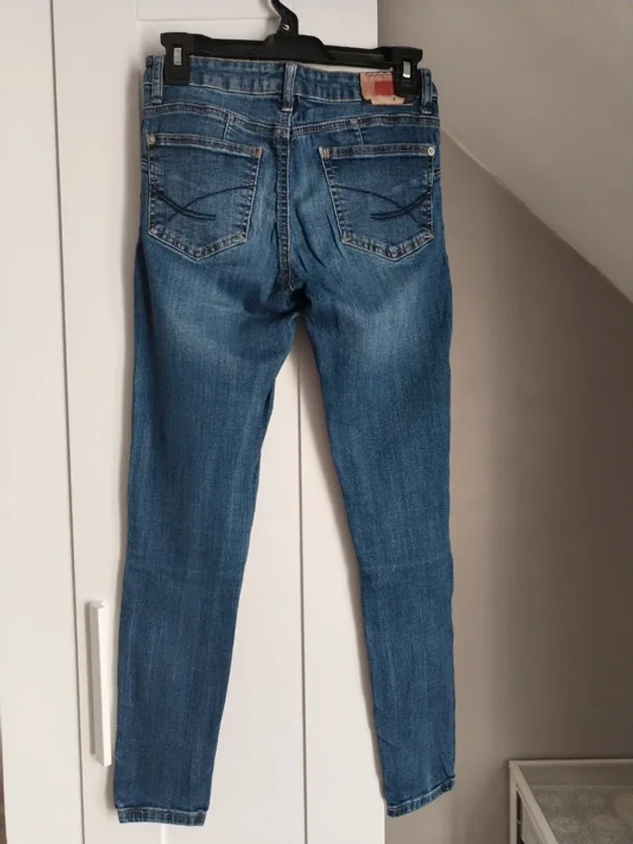 Jean skinny bleu - photo numéro 3