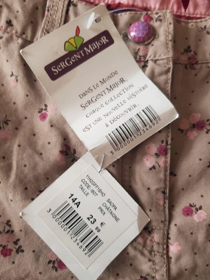 Short Sergent Major neuf avec défaut - photo numéro 2