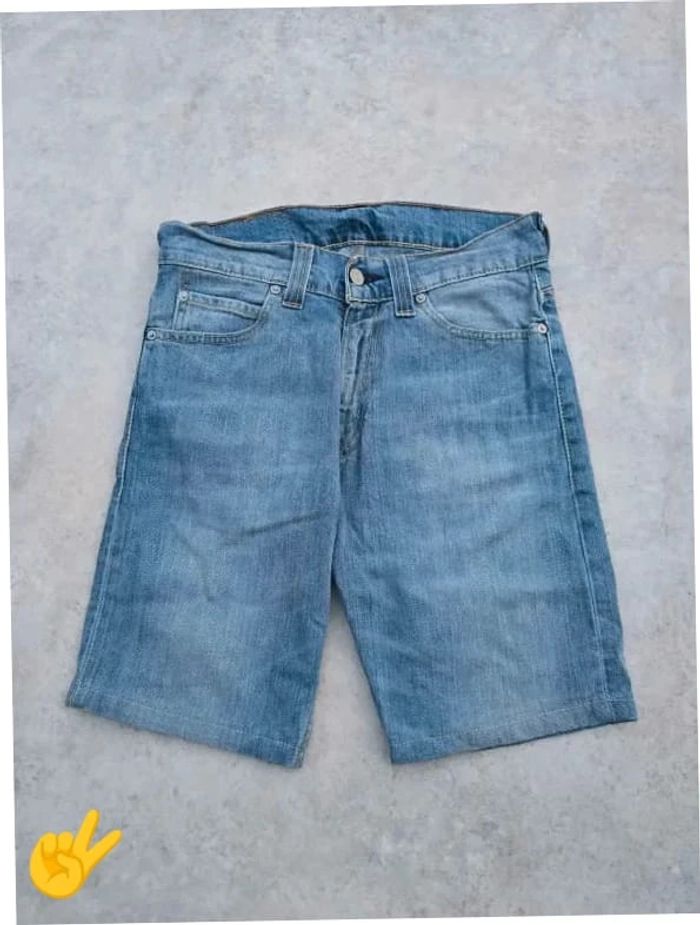 Short Levi's 506 W30 FR40 Bleu Femme Women #SHO010B - photo numéro 3