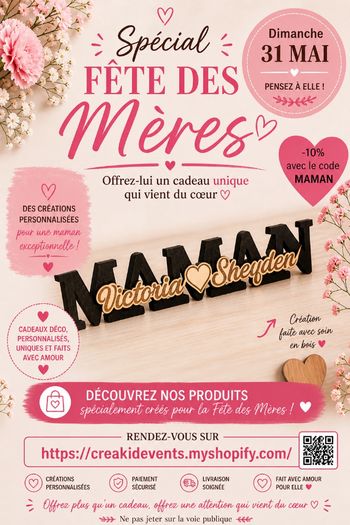 Cadeau fête des mères 