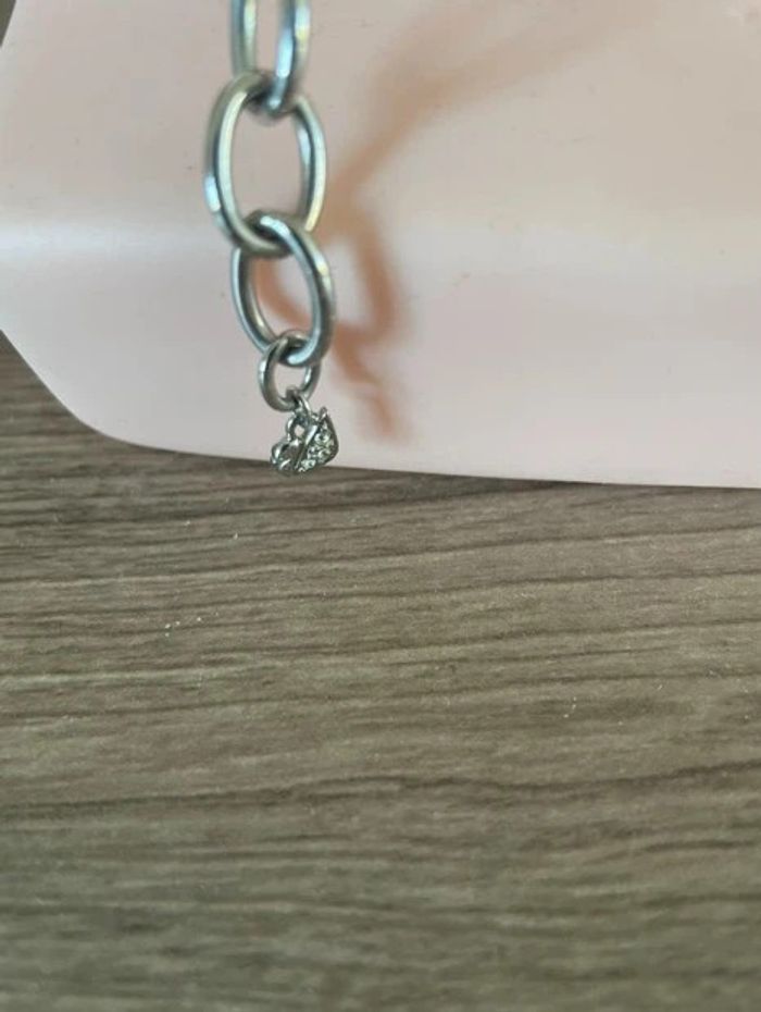 Collier Swarovski strass bleus - photo numéro 5