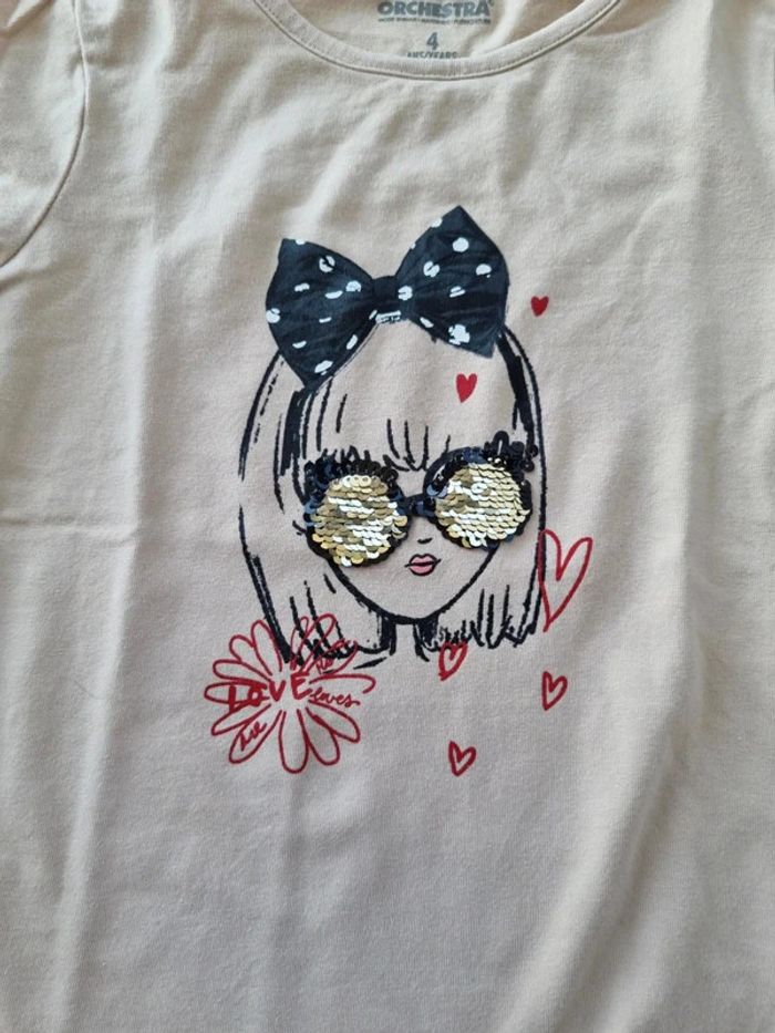 Tee-shirt manches longues  Taille 4 ans - photo numéro 4