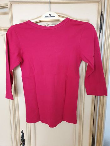 Tee shirt rouge 100/100 coton