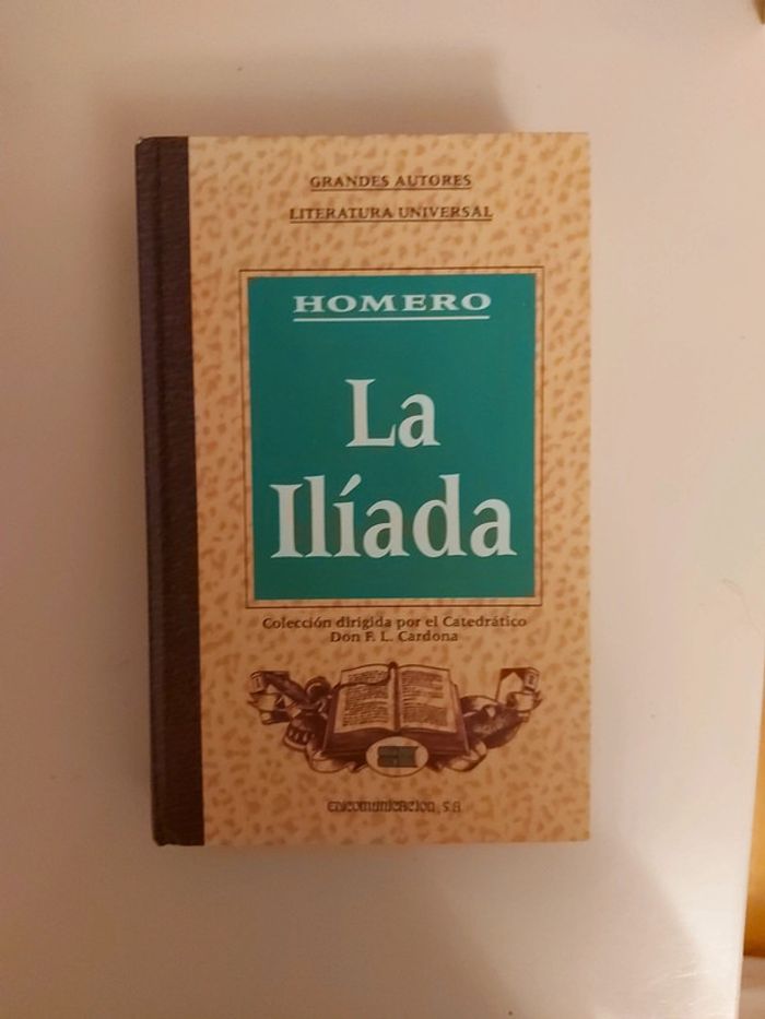 La llíada de homero.