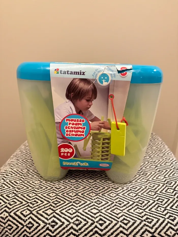 Tatamiz - Jeu de construction en mousse : 200 pièces - 3 ans et +
