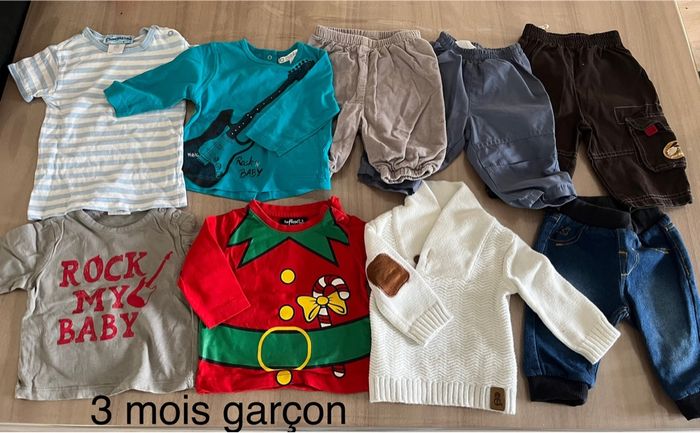 Lot 3 mois garçon