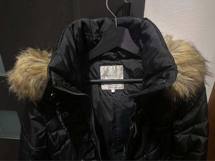 Doudoune Zara noir avec fourrure amovible - photo numéro 8
