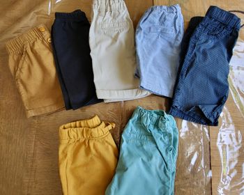 Lot de 7 shorts
