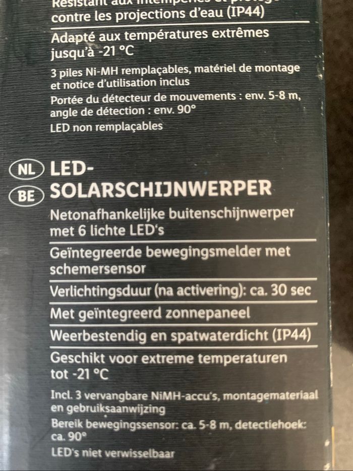 Projecteurs solaires à LED - photo numéro 8