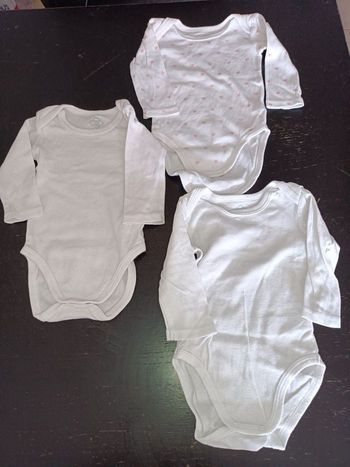 Lot de 3 body
