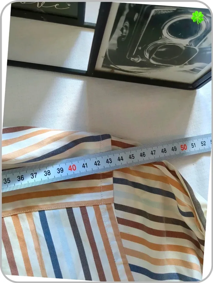 Chemise rayé homme Tommy Hilfiger S - photo numéro 7