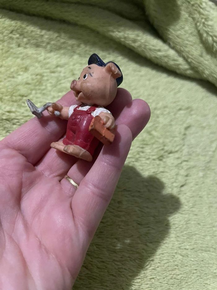 Figurine Vintage Cochon Disney Educo Baby - photo numéro 3