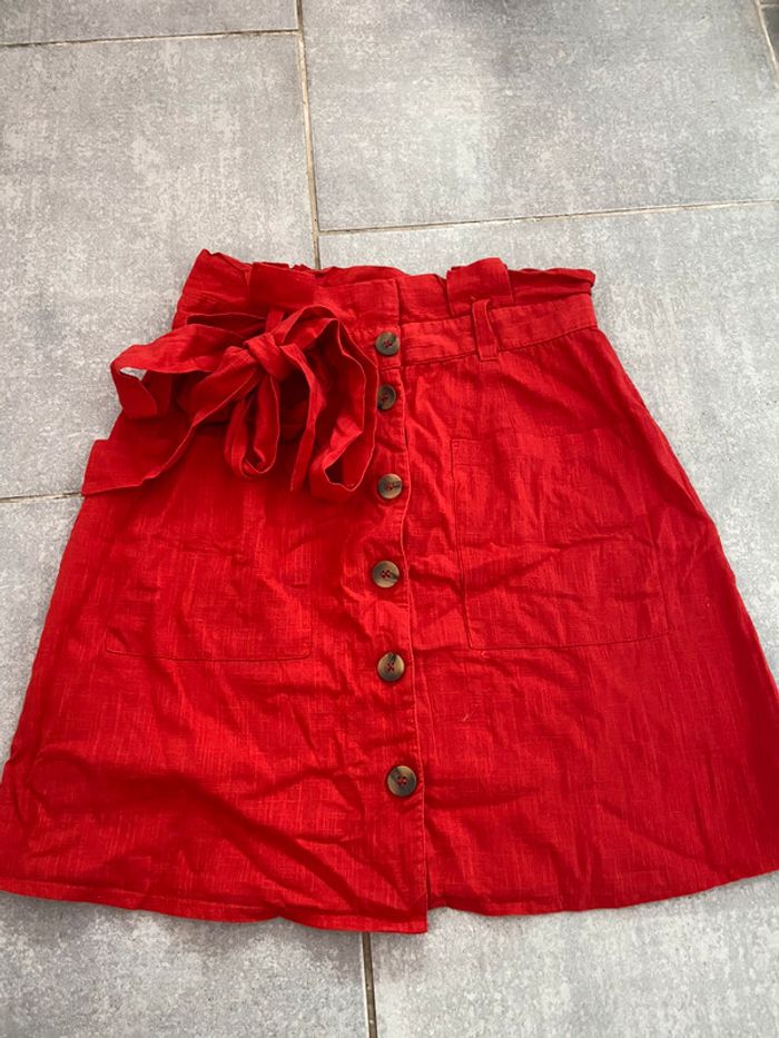 Jupe taille haute