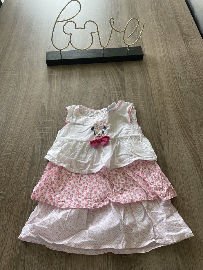 Très jolie robe minnie Disney 12 mois