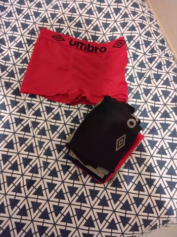 Lot de 10 caleçons homme umbro