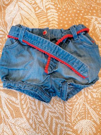 Short en jean