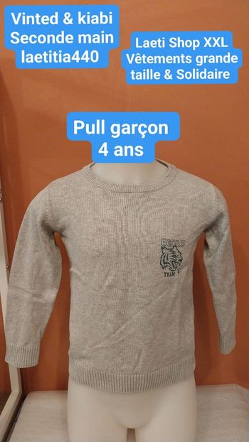 Pull 4 ans garçon