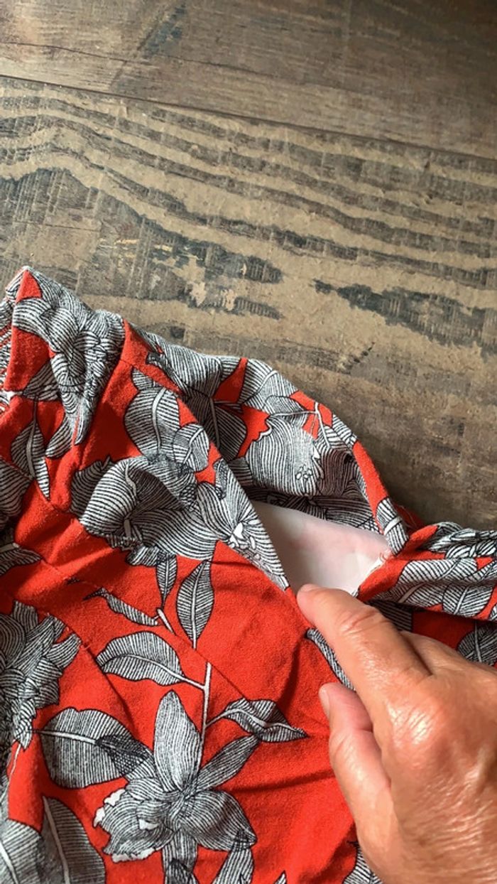 Short fluide orangé - photo numéro 3