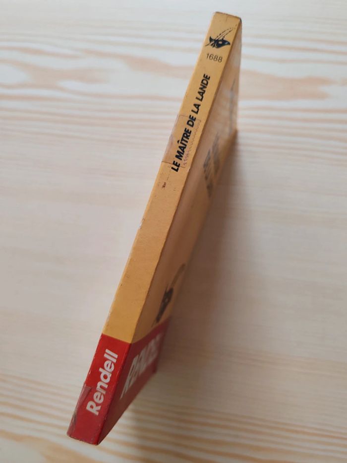 Ruth Rendell 🌸 Le maître de la Lande - photo numéro 3