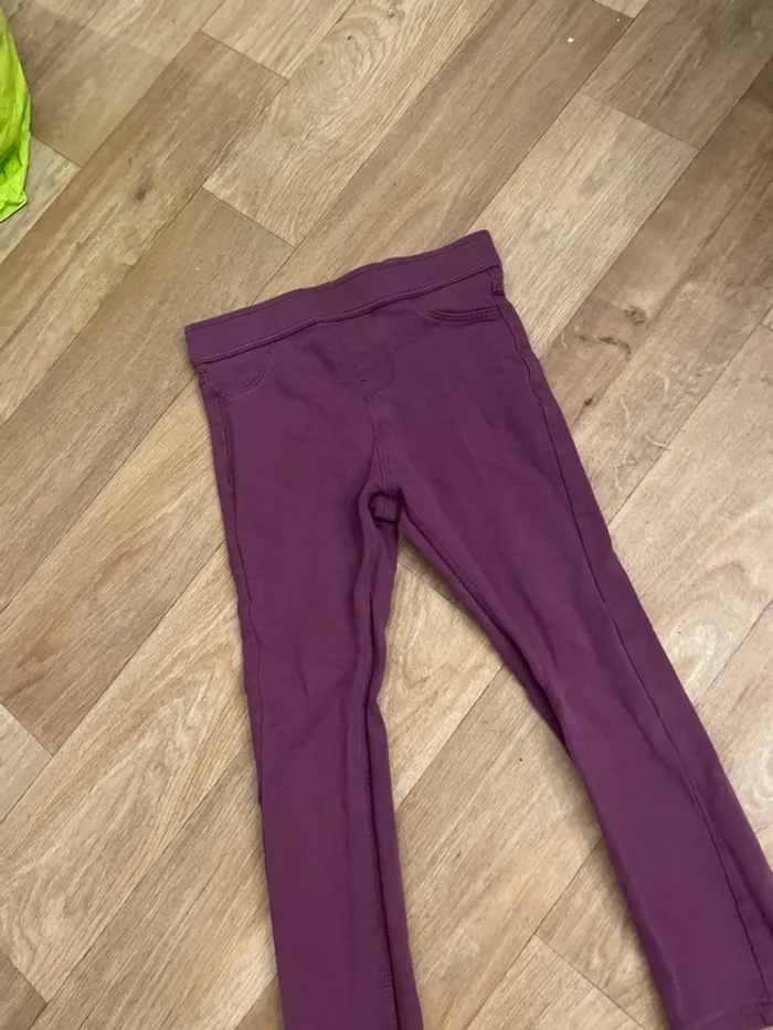 Pantalon violet Kiabi - photo numéro 2