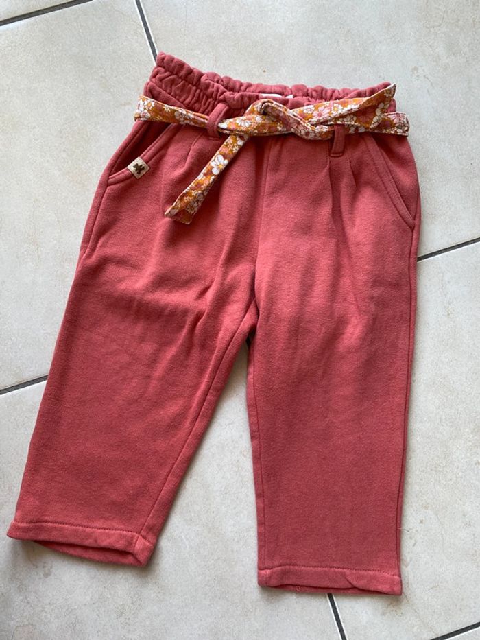 Pantalon molletonné Lulu Castagnette 24 mois