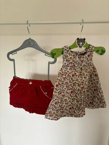 Robe + short Segent Major 3 mois
