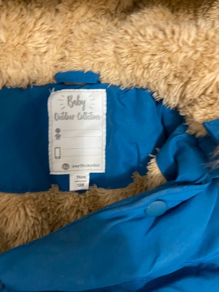 Doudoune bleu - photo numéro 2