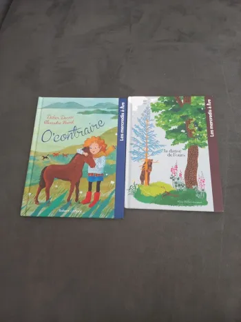 Lot 2 livres les mercredi à lire la danse de l'ours et o'contrairr