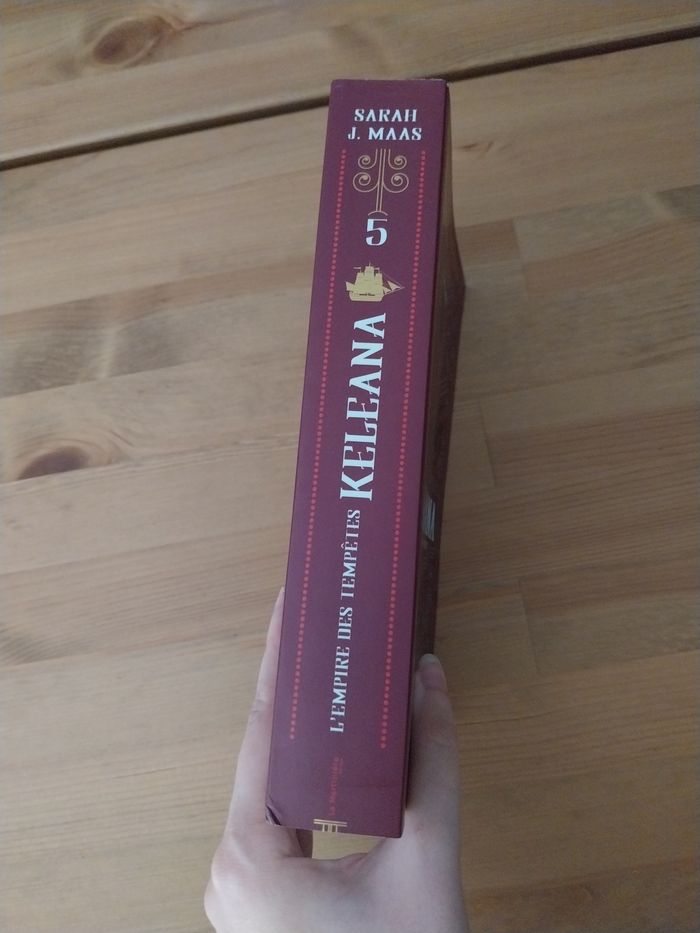 Roman Keleana tome 5 L'Empire des Tempêtes- Sarah J. Maas La Martinière - photo numéro 2