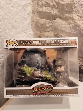 Indiana Jones - Pack 2 Figurines POP! Boulder SCN 9 cm