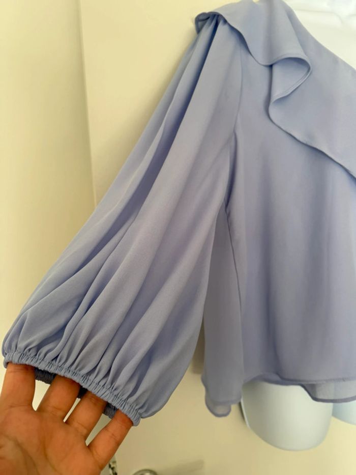 Magnifique Blouse Lila Zara - photo numéro 2