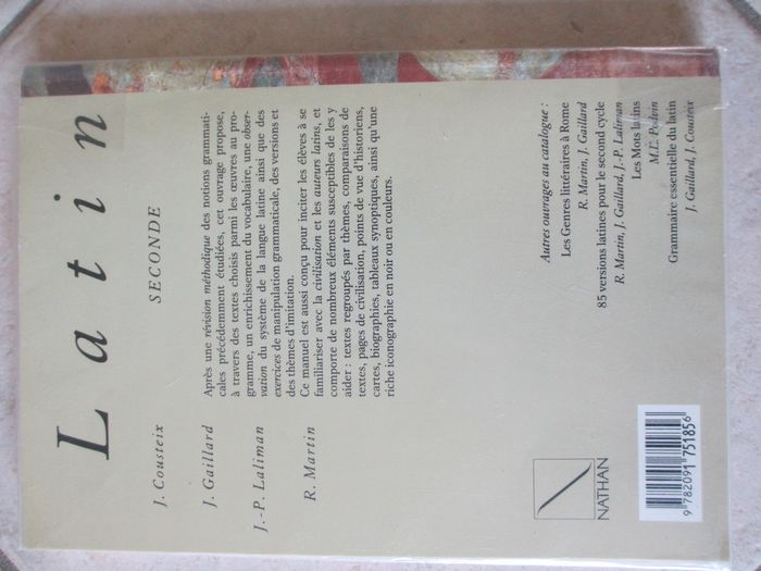 Manuel scolaire latin Scodel - Classe de seconde - photo numéro 2