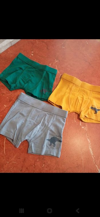 Lot de 3 boxers taille 3 ans