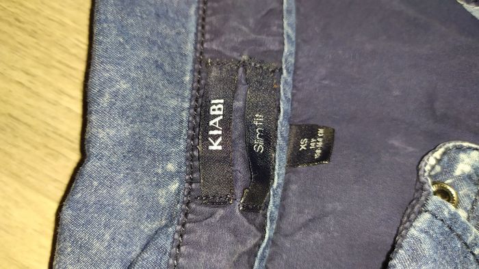 Chemise manches courtes
bleu jean - photo numéro 2