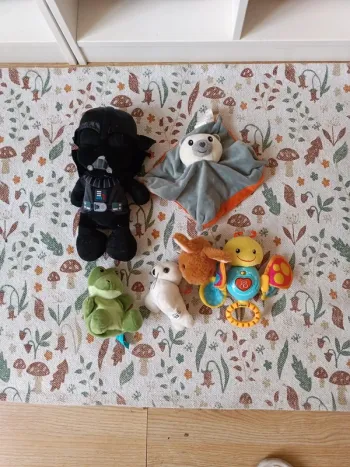 Lot peluche doudou