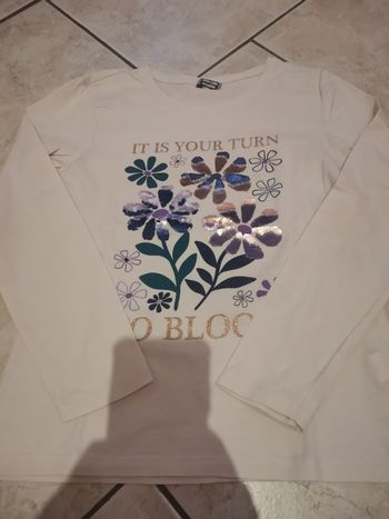 T-shirt ML fille 10 ans Tape à l'œil