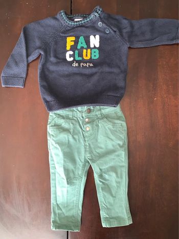 Ensemble bébé garçon 12 mois Tape à l’Oeil