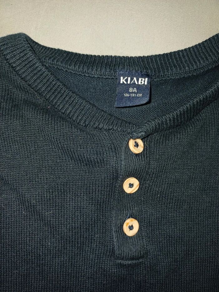 Superbe pull 8 ans garçon kiabi - photo numéro 3