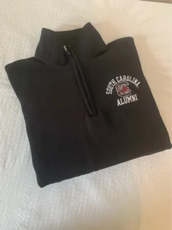 Sweat Champion Noir zip 1/4 Taille S