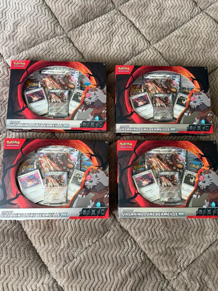 Coffret Pokémon Ursaking Lune Vermeille EX – Ultra Rare & Collector