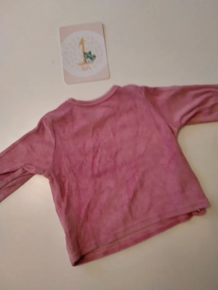 Pyjama 2 pièces Mots d’Enfants Taille 12 mois - photo numéro 5