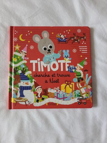 Livre Timoté cherche et trouve Noël 