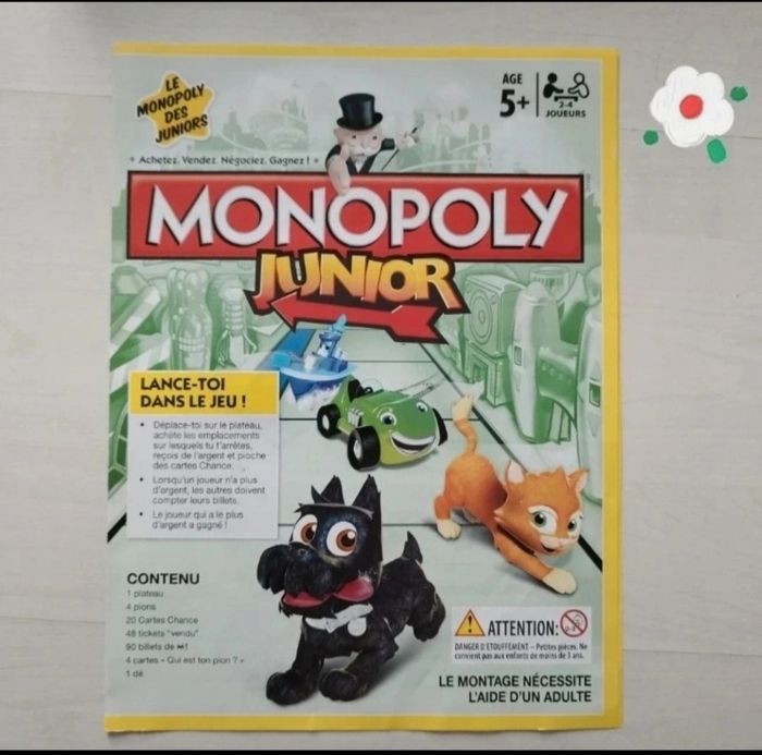 Jeu de société Monopoly junior - photo numéro 3