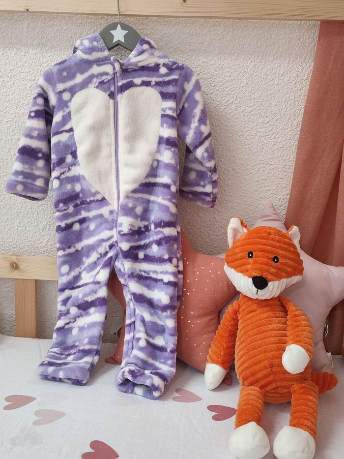 Surpyjama/Pyjamas chaud - Pingouin - 18 mois - Très bon état - Mots d'enfants - photo numéro 4