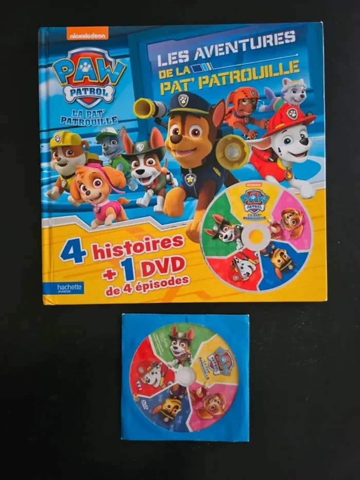 Livre + DVD Pat'patrouille