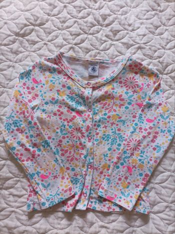 Gilet coton léger petit bateau 4 ans